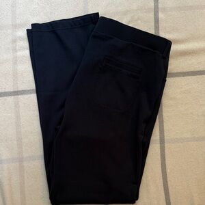 Betabrand Navy Blue Classic Dress Pant Yoga Pant.
